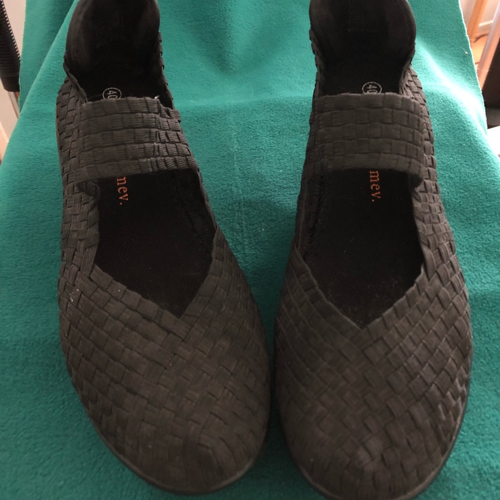 Bernie Mev Woven Stretch Mary Jane